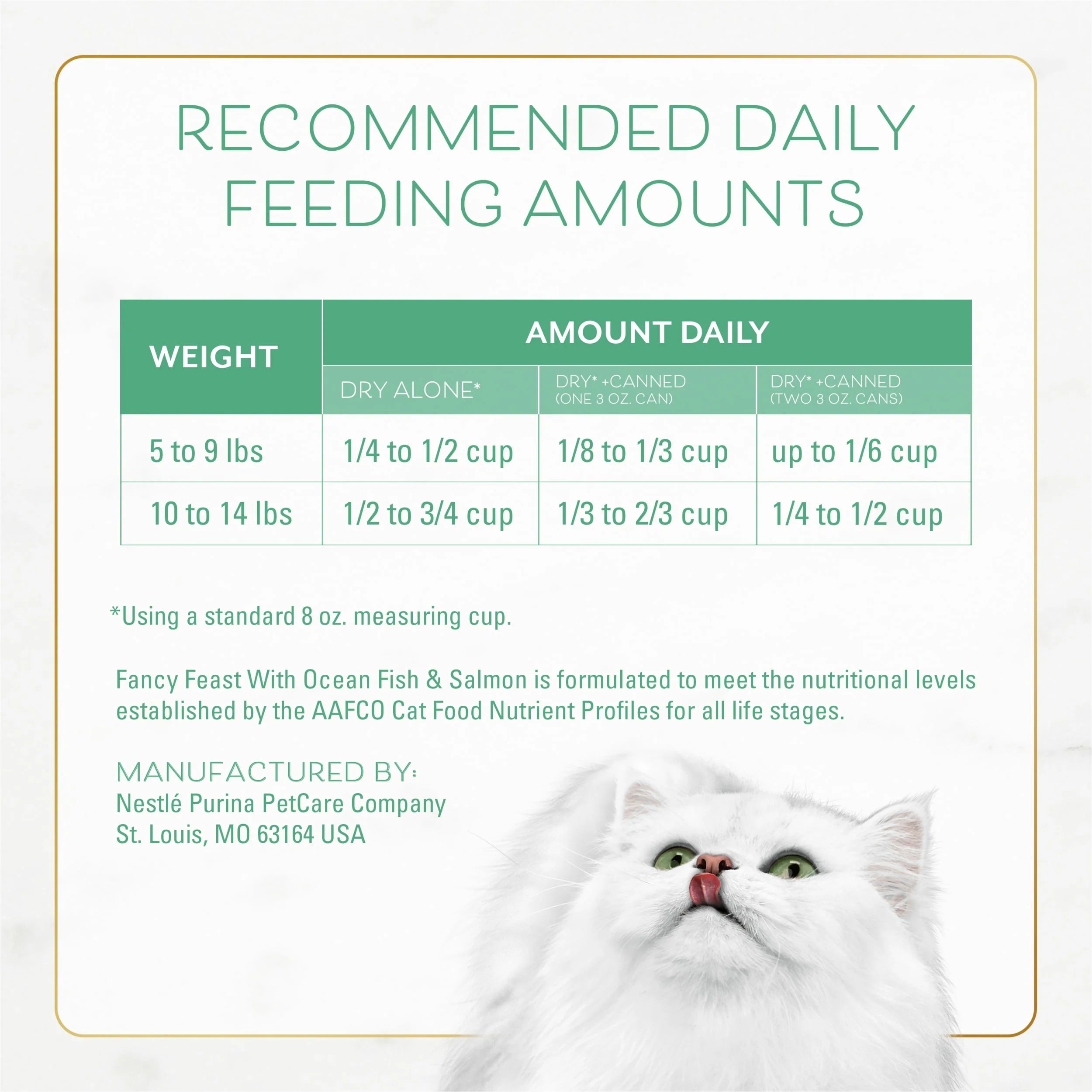 Purina Fancy Feast Dry Cat Food with Ocean Fish and Salmon F557