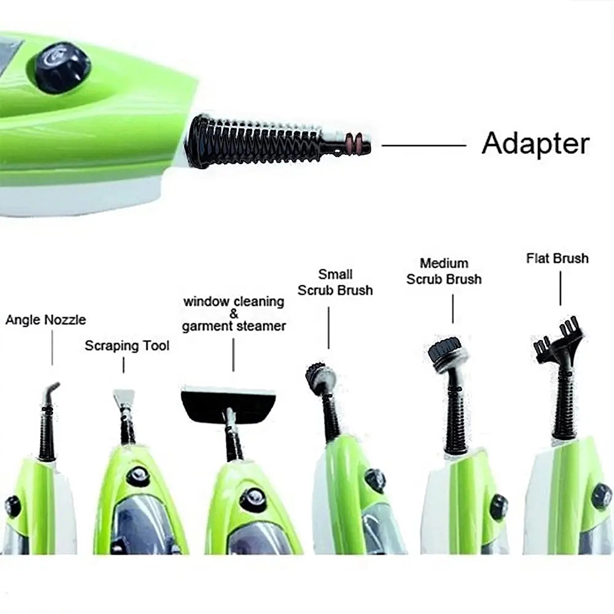 Floor Steamer with Detachable Handheld Steam Cleaner for Tile and Hardwood Floors N255027
