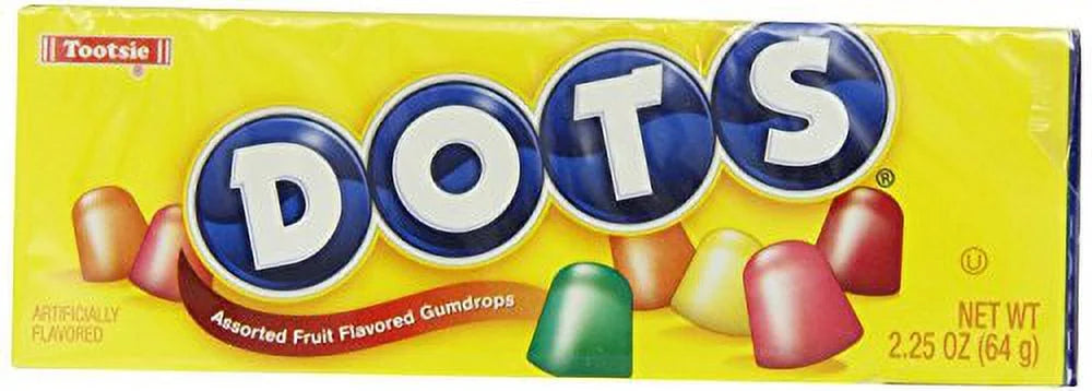 Dots Original Candy Assorted Flavors 2.25-Ounce Boxes (Pack of 24) P538001