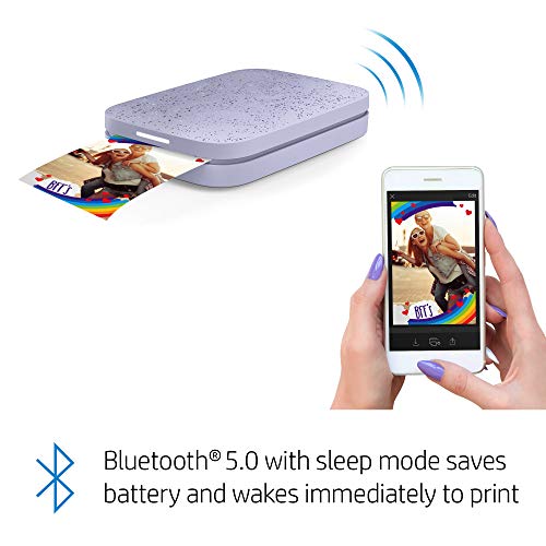 HP Sprocket Portable 2x3 Instant Photo Printer (Luna Pearl) A89391