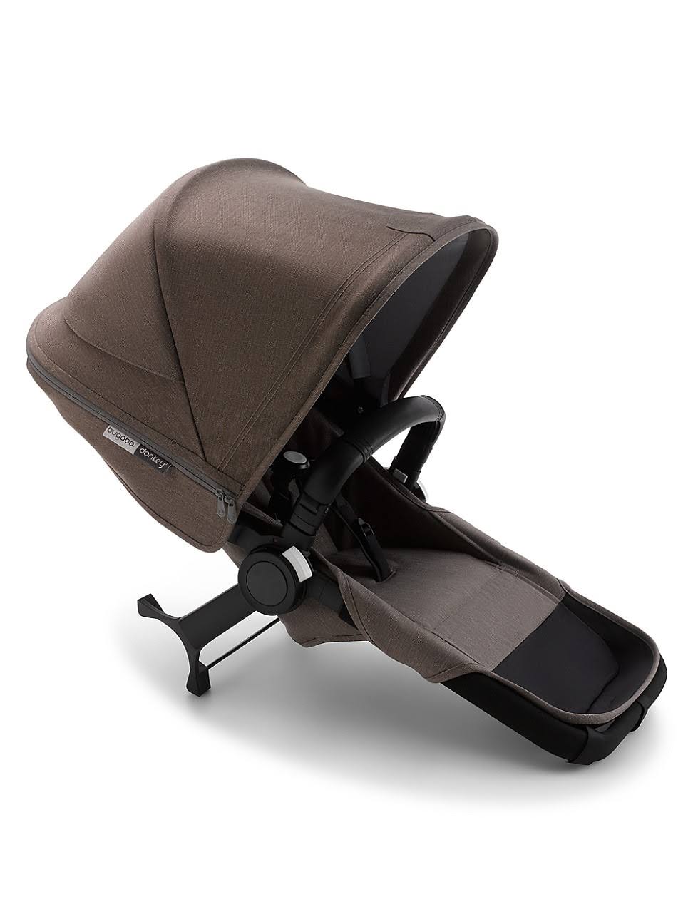 Bugaboo Donkey3 Duo Extension Set - Mineral Black/Taupe C862194