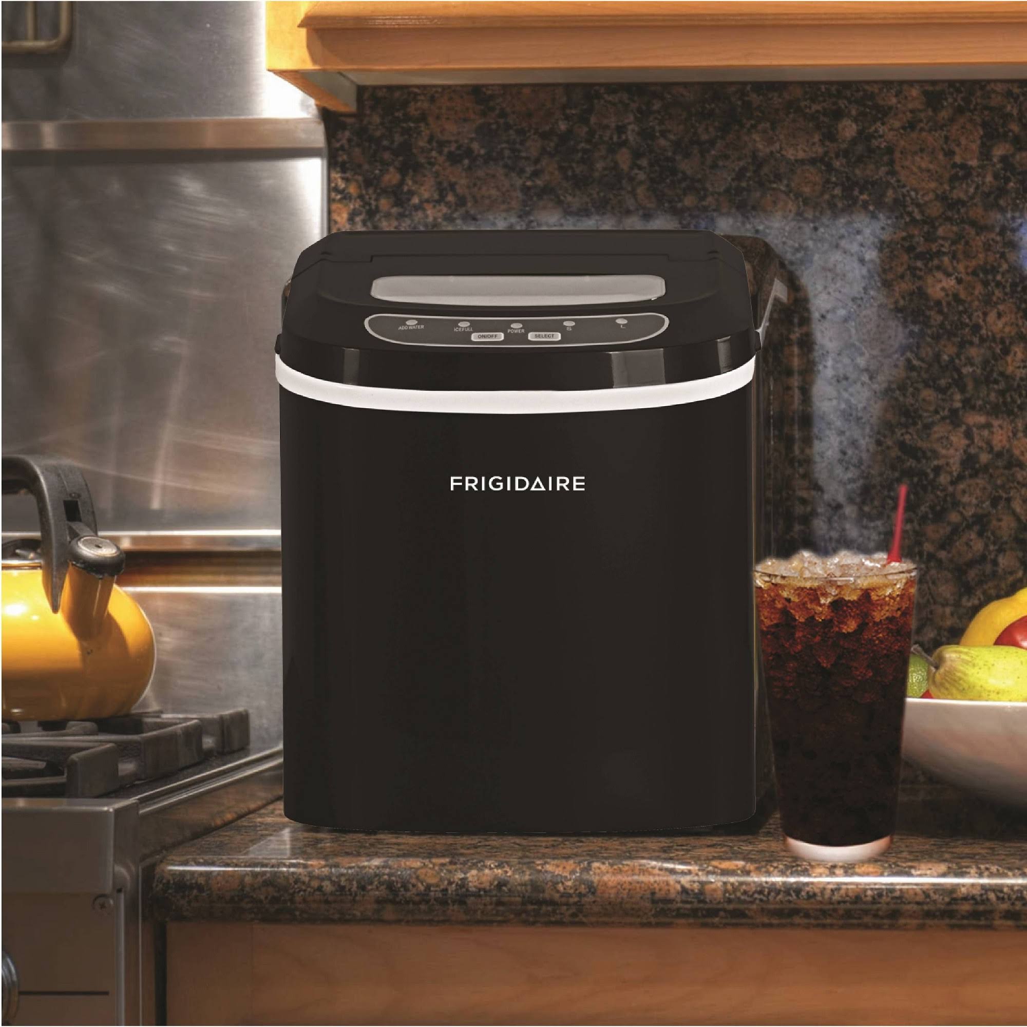 Frigidaire 26lb Portable Countertop Ice Maker, Black M1027