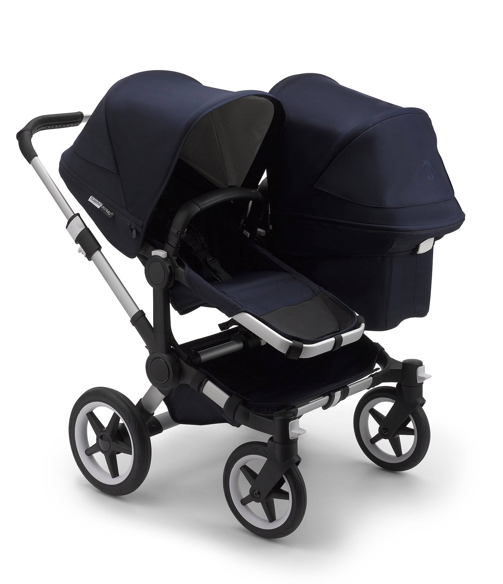 Bugaboo Donkey3 Duo Extension Set - Mineral Black/Taupe C862194