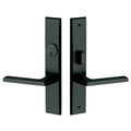 Baldwin 6974190entr Lakeshore Lever Single Cylinder Mortise Handleset Trim Set - Satin Black - Avayadevconnect