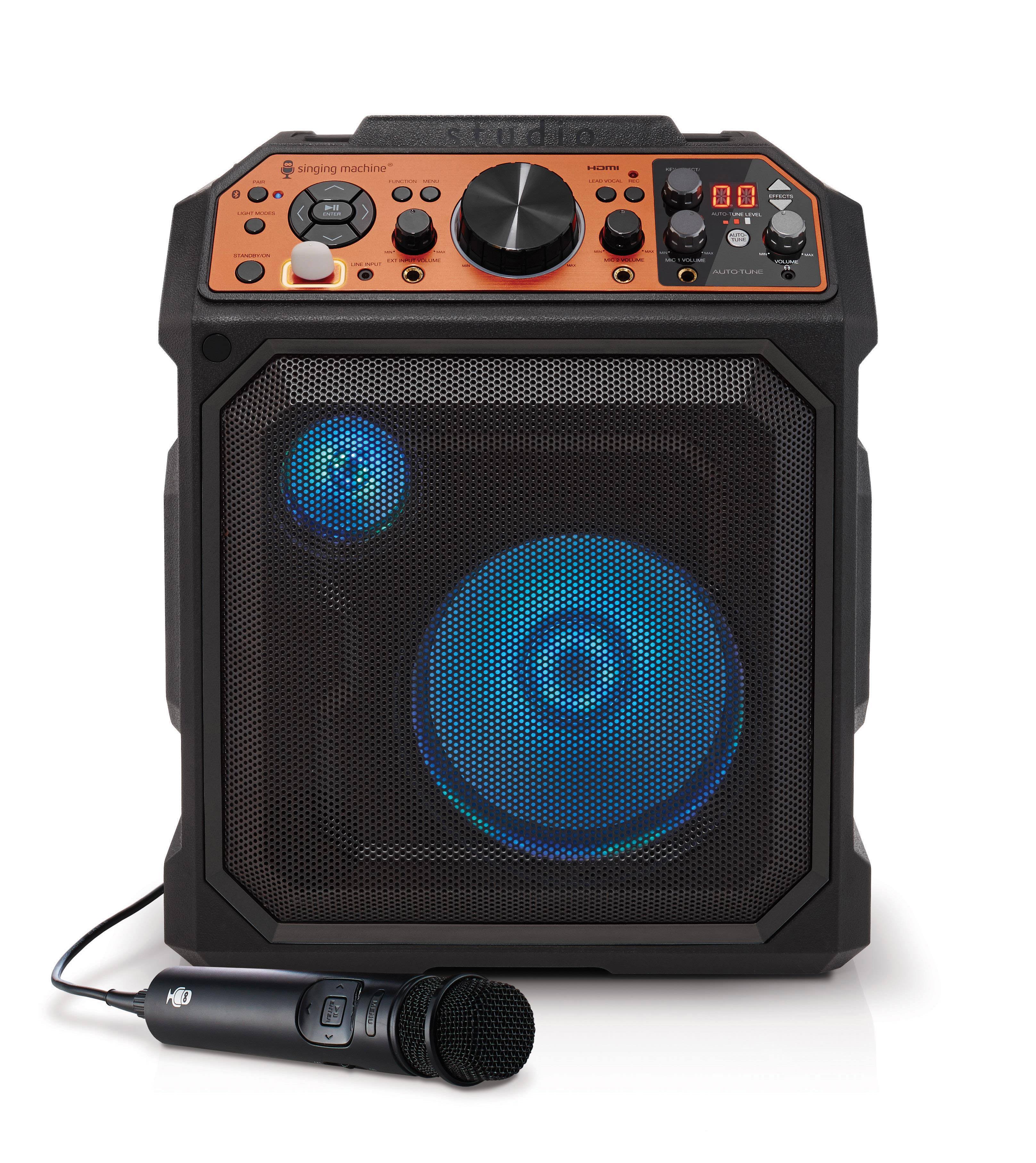 Singing Machine SDL2093 Studio All-in-One Entertainment System with Auto Tune - Megean