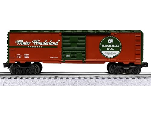 Lionel Winter Wonderland LionChief 5.0 Electric O Gauge Train Set with Bluetooth & Remote H663238