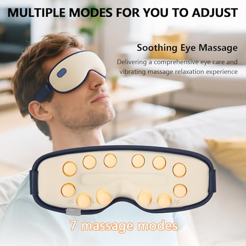 Heated Eye Massager for Dry Eyes and Migraine Relief I10378