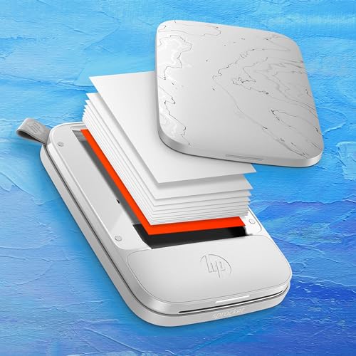 HP Sprocket Portable 2x3 Instant Photo Printer (Luna Pearl) A89391