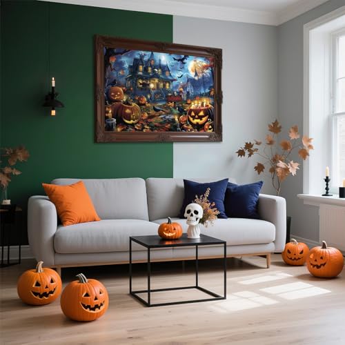 Nattork Jigsaw Puzzle 1000 Pieces for Adults, Christmas House W31652