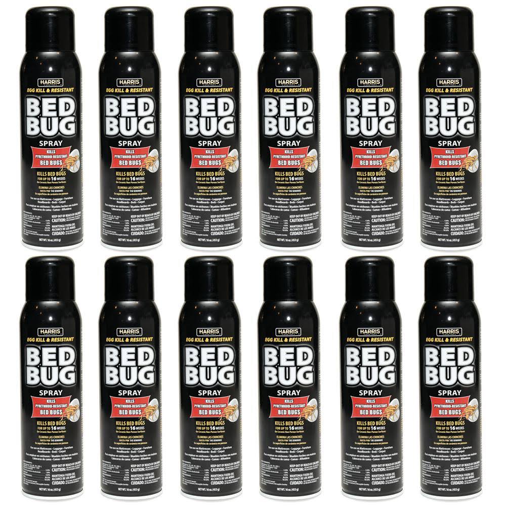 Harris 12BLKBB-16A Egg Kill and Resistant Bed Bug Spray
