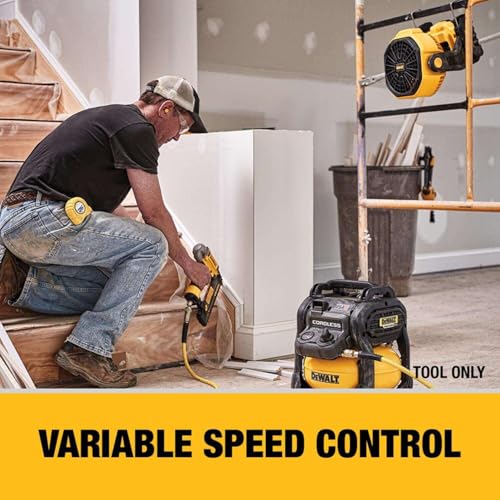 DEWALT 20V MAX Cordless Jobsite Fan, Bare Tool Only L158063