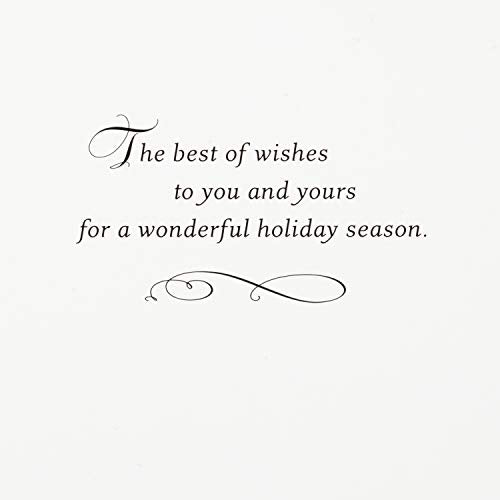 Hallmark Christmas Cards Boxed with Envelopes, Happy Holidays, 40 Count F297425
