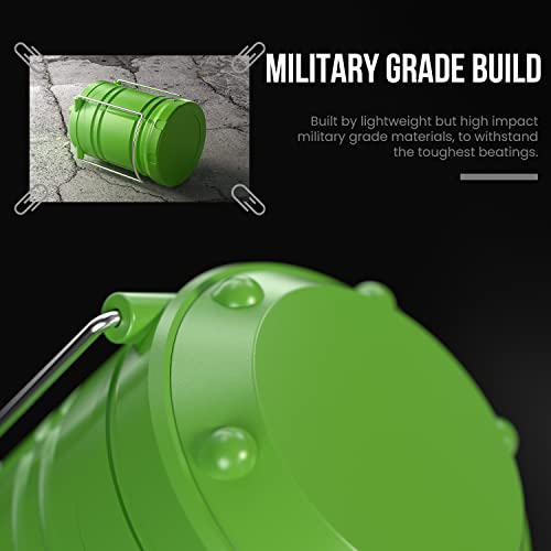 Lichamp LED Camping Lantern 4 Pack, Battery Powered Portable Hanging Light X975
