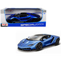 Maisto Lamborghini Centenario Blue Metallic with Black Top 1/18 Diecast Model Car by Ma - Avayadevconnect