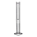Atlantic 80 CD Tower Media storage rack - Matte black - Avayadevconnect