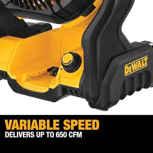 DEWALT 20V MAX Cordless Jobsite Fan, Bare Tool Only L158063