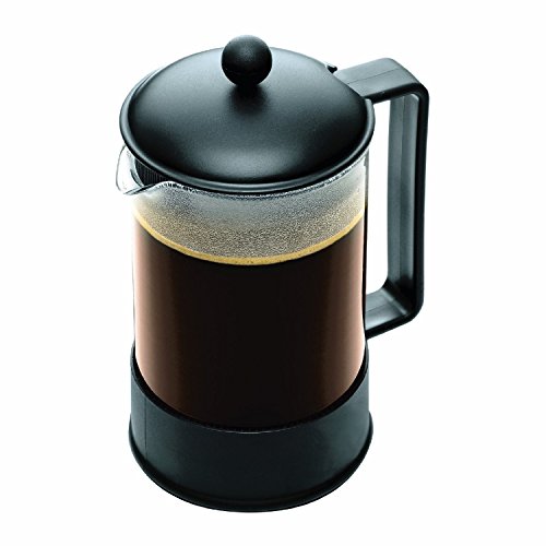 Bodum Brazil French Press Coffee Maker, 51oz, Black S748