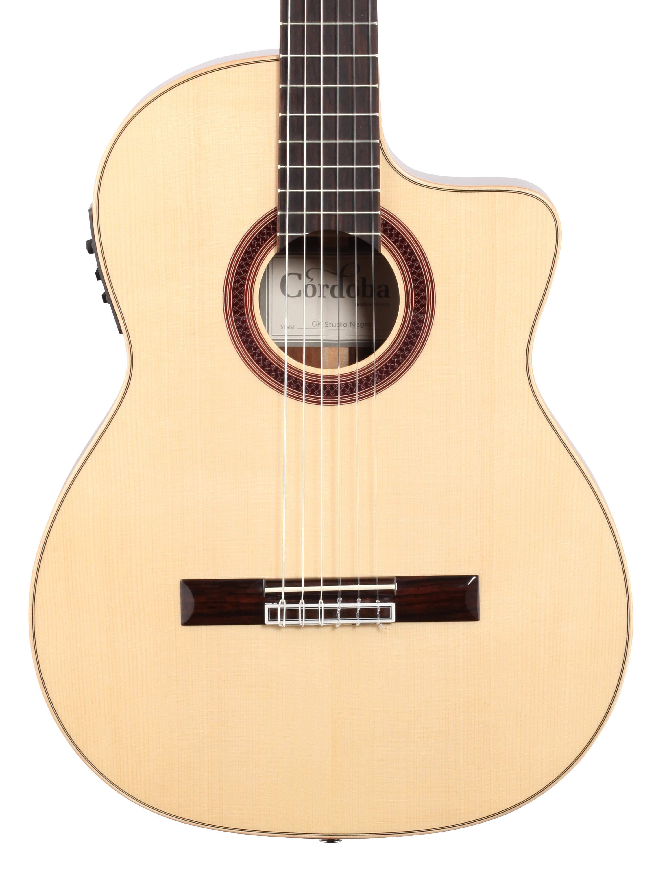 Cordoba GK Studio Negra Flamenco Acoustic Electric Guitar - Megean