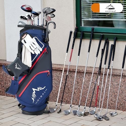 14 Way Dividers Golf Stand Bag Lightweight with Multiple Pockets E912707