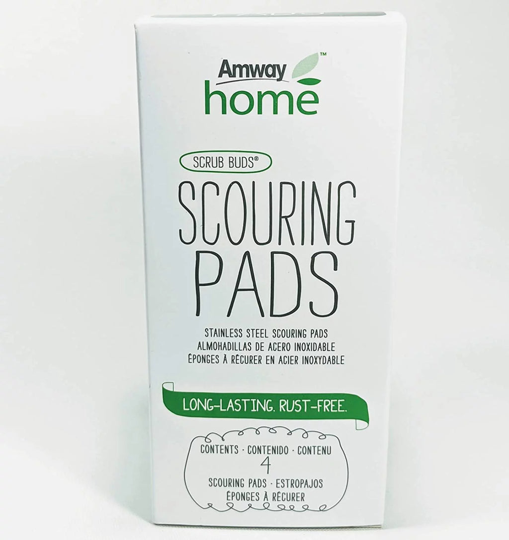 Amway Scouring Pads Stainless Steel 4 Pack R60533