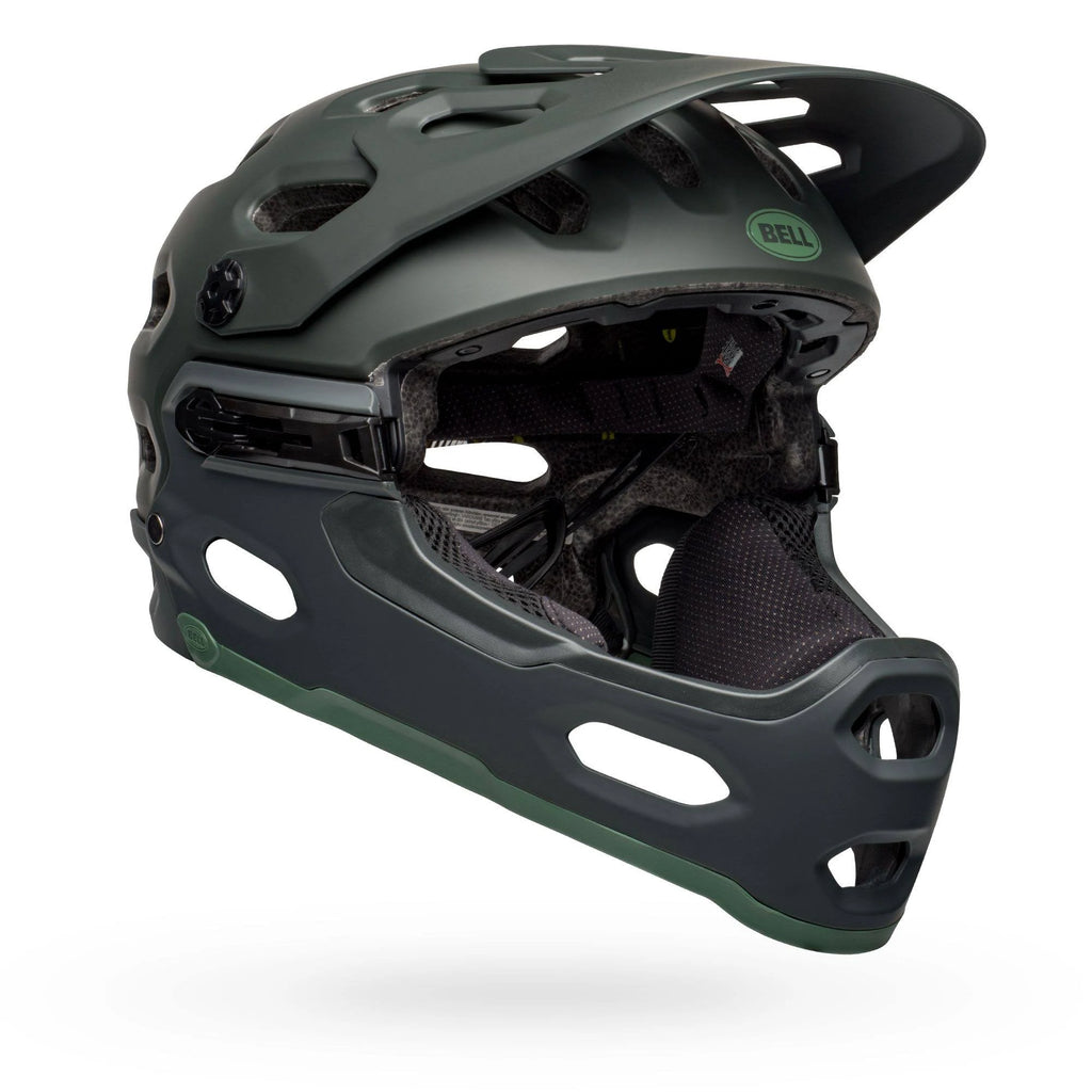 Bell Super 3R MIPS Helmet Small Matte Green O766446
