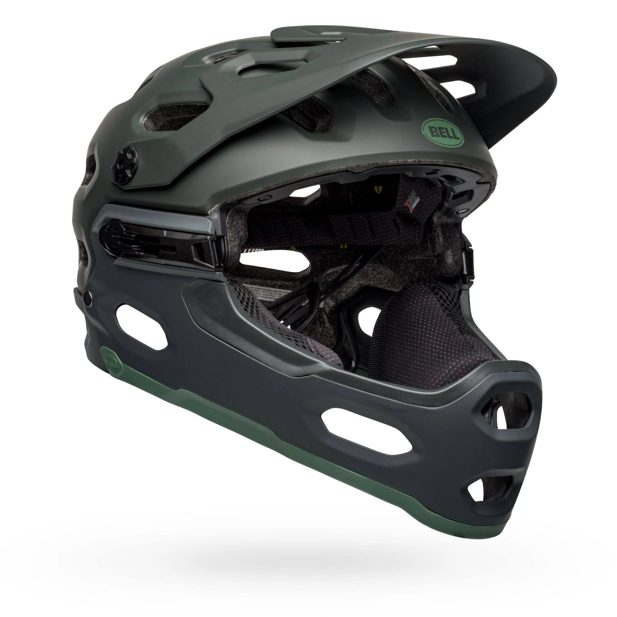 Bell Super 3R MIPS Helmet Small Matte Green O766446