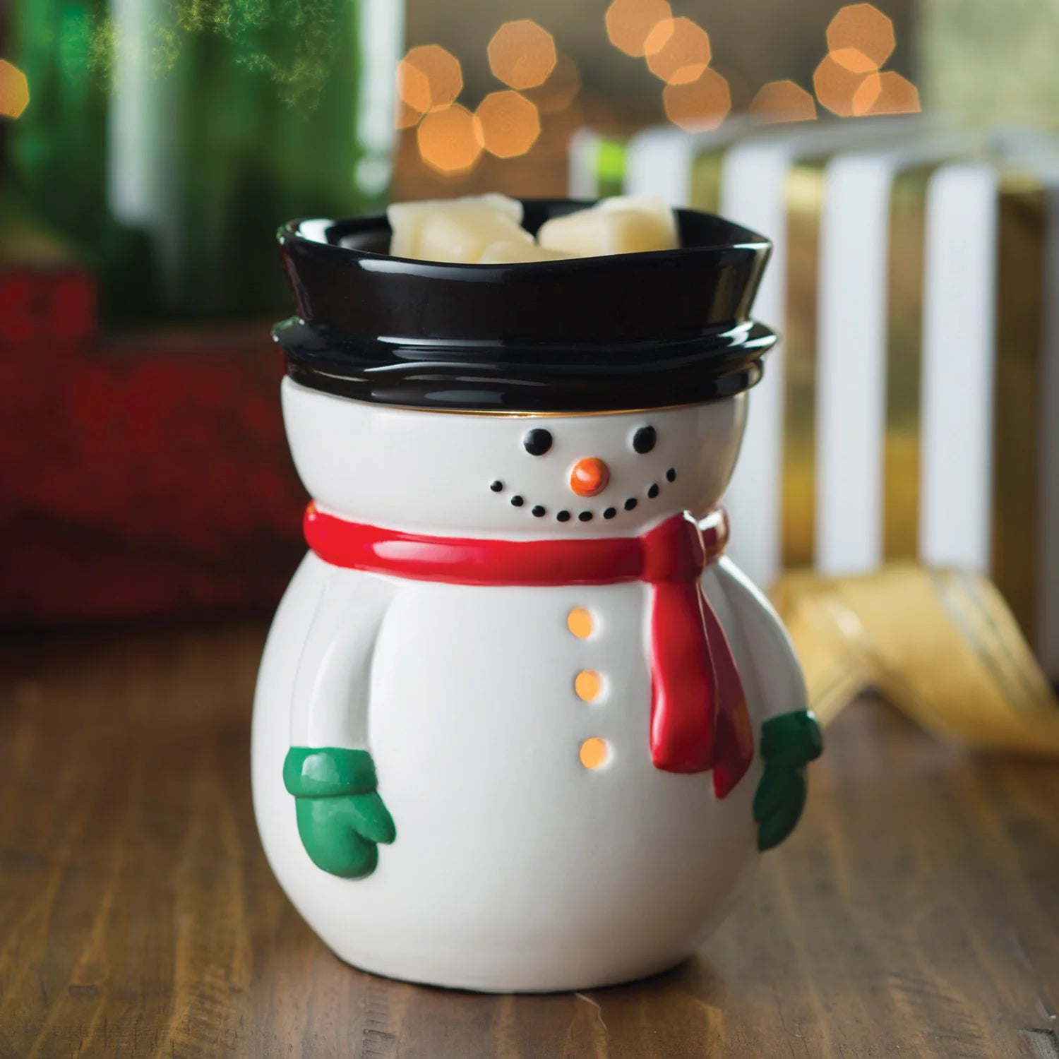 Frosty Winter Holiday Illumination Fragrance Warmer by Candle Warmers Etc. M491