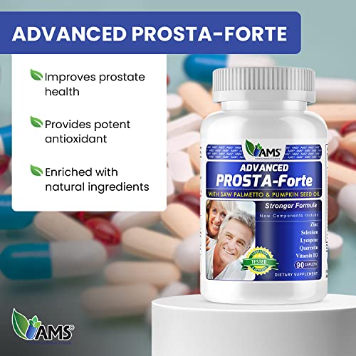 Advanced Prosta-Forte Prostate Supplement for Men (90 Caplets) C570073