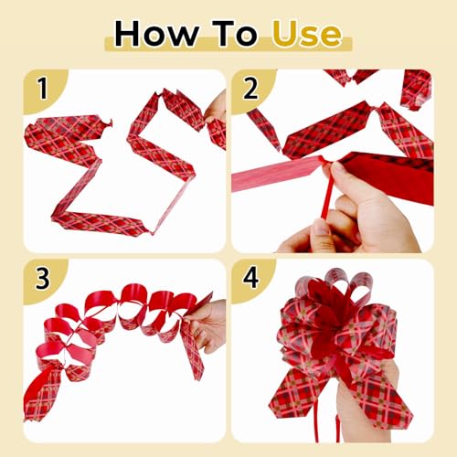 ONTODEX 27PCS Christmas Gift Wrap Bows for Presents B34559