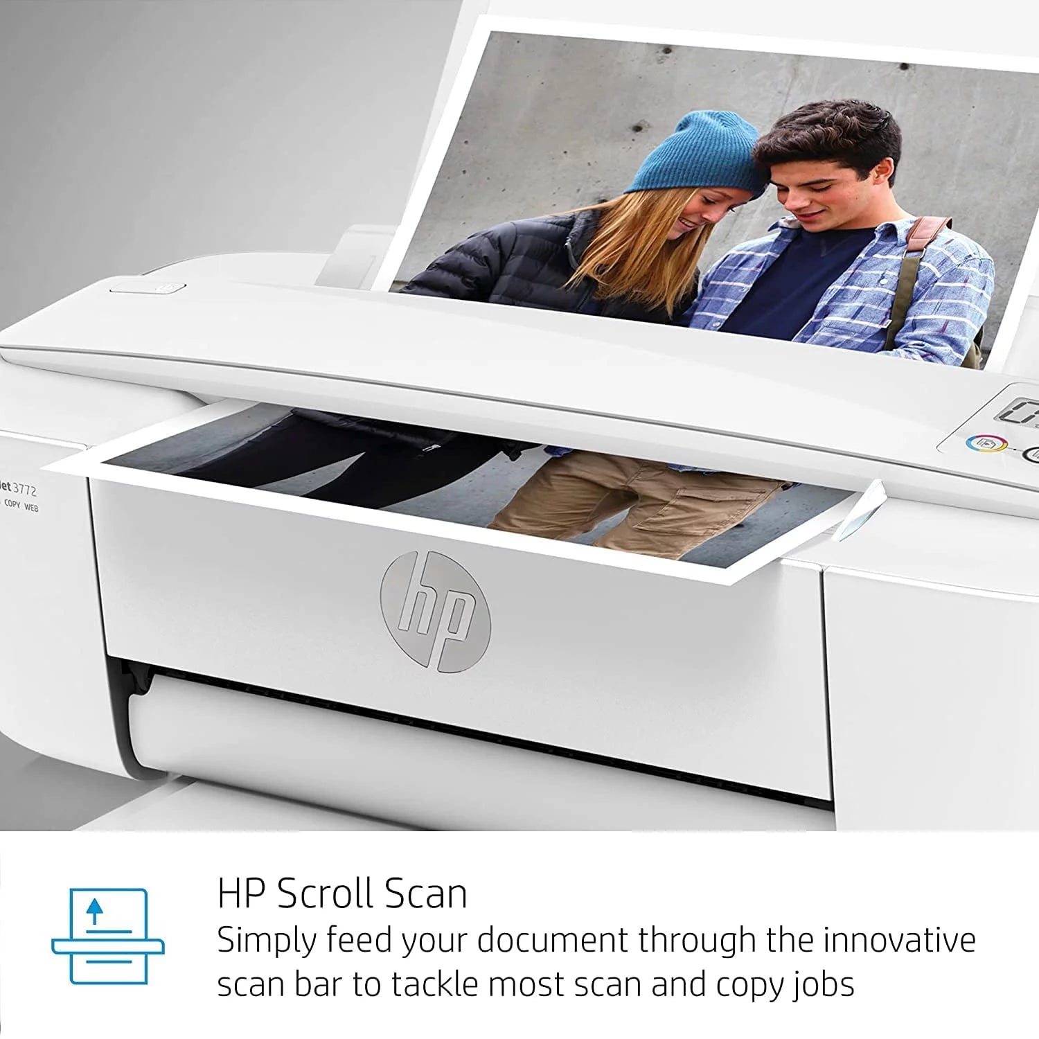 HP DeskJet Wireless Color Inkjet Printer All-in-One with LCD Display Y98691