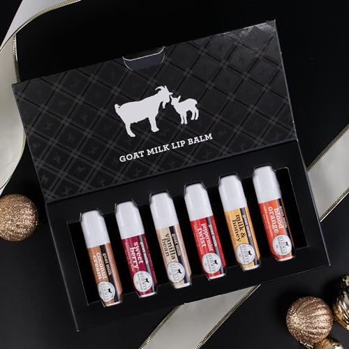 Dionis Goat Milk Lip Balm Ornament 6-Piece Variety Pack S6767