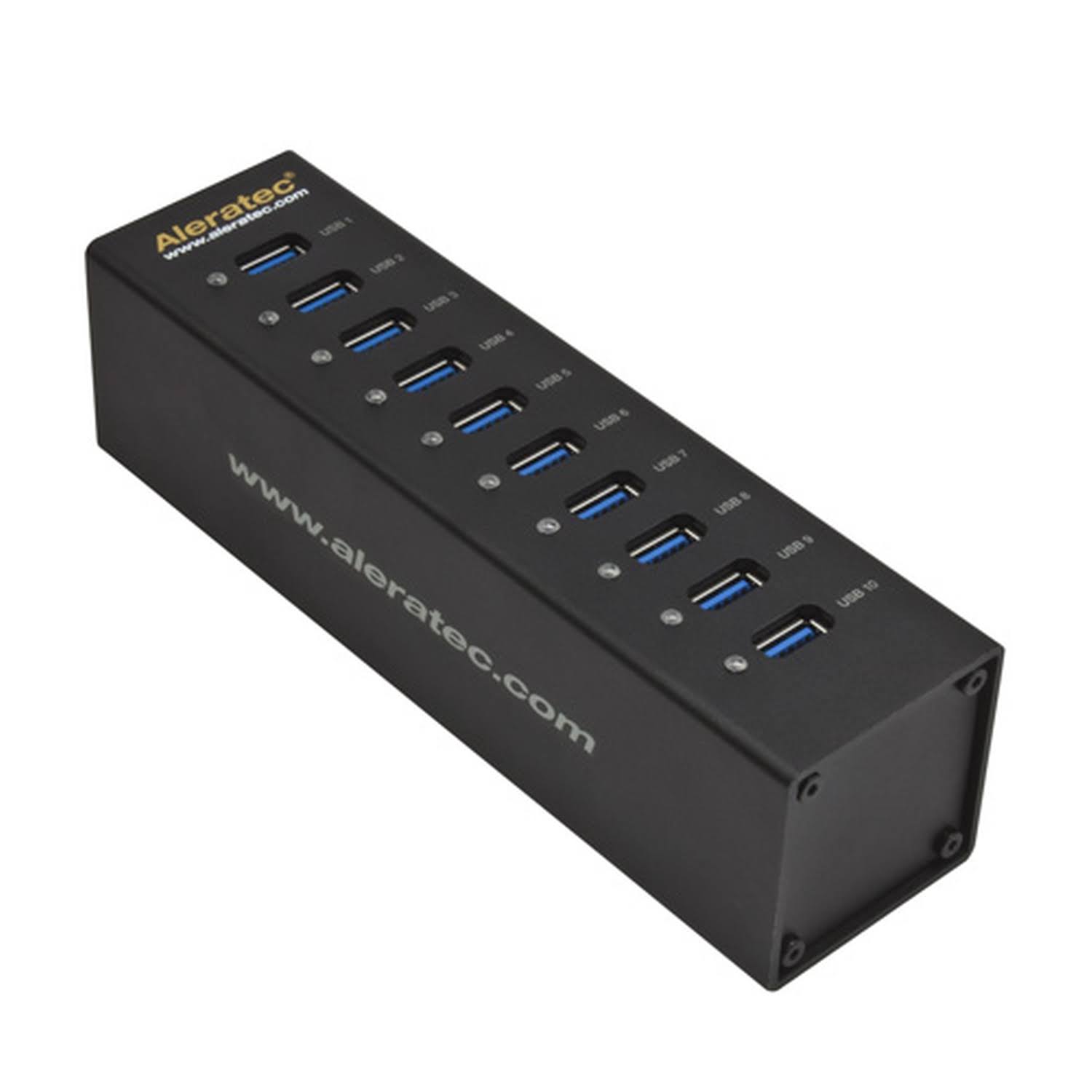 Aleratec 330113 1:10 USB 3.0 Copy Cruiser Mini Computer Connect Thumb Drive Duplicator, Black - Megean