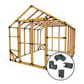 E-Z Frame 10 ft. W x 12 ft. D Custom DIY Greenhouse Bracket Kit