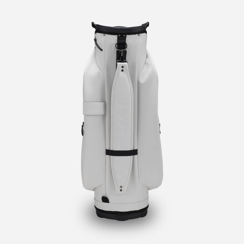 Vessel Lux XV Cart Bag, Matte White/Navy N46398