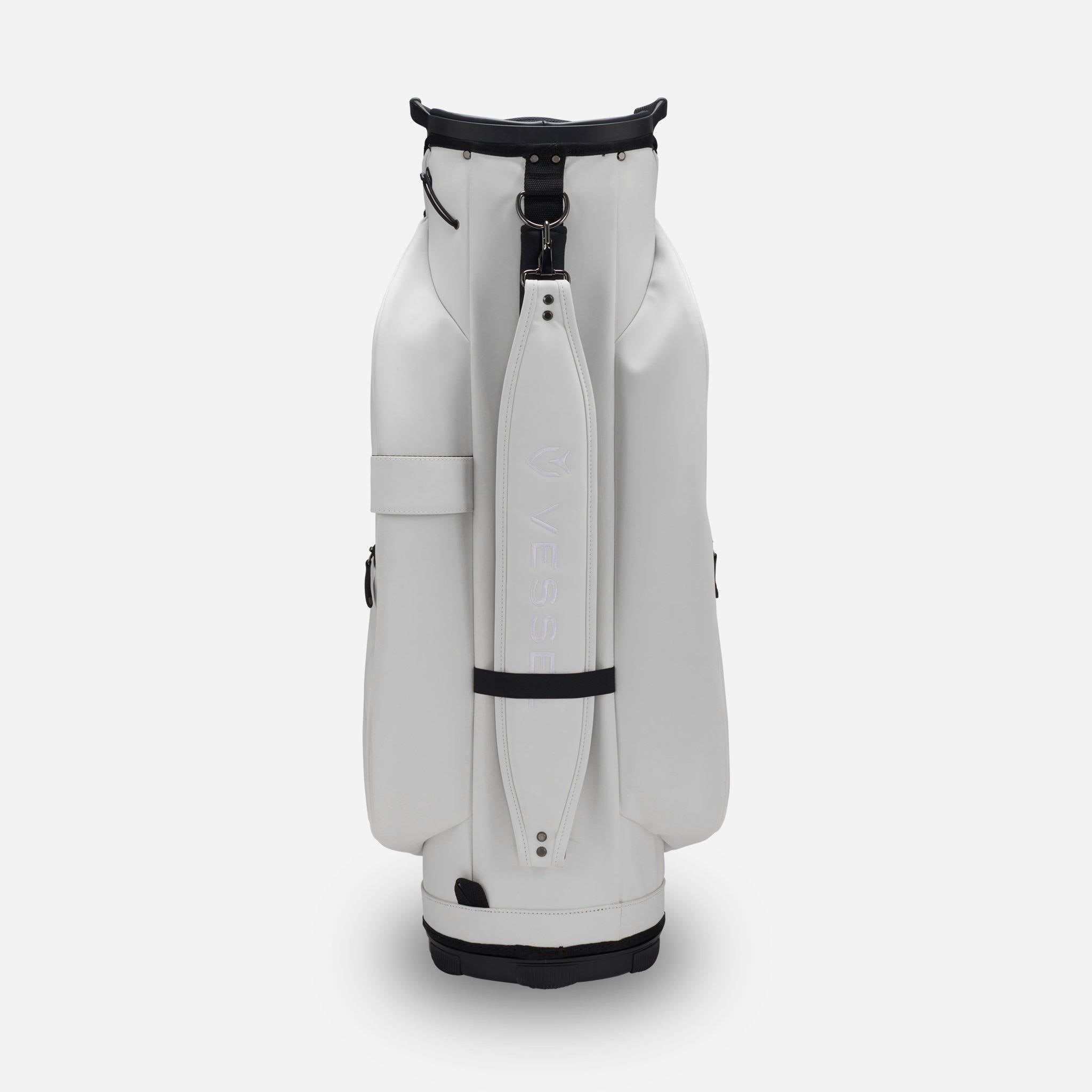 Vessel Lux XV Cart Bag, Matte White/Navy N46398