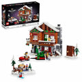 LEGO Icons Alpine Lodge Model Building Set - Collectible DIY Kits for Adults, Ages 18+ - Log Cabin Kit for Winter Activities with Snowmobile and Minifigues - 10325
