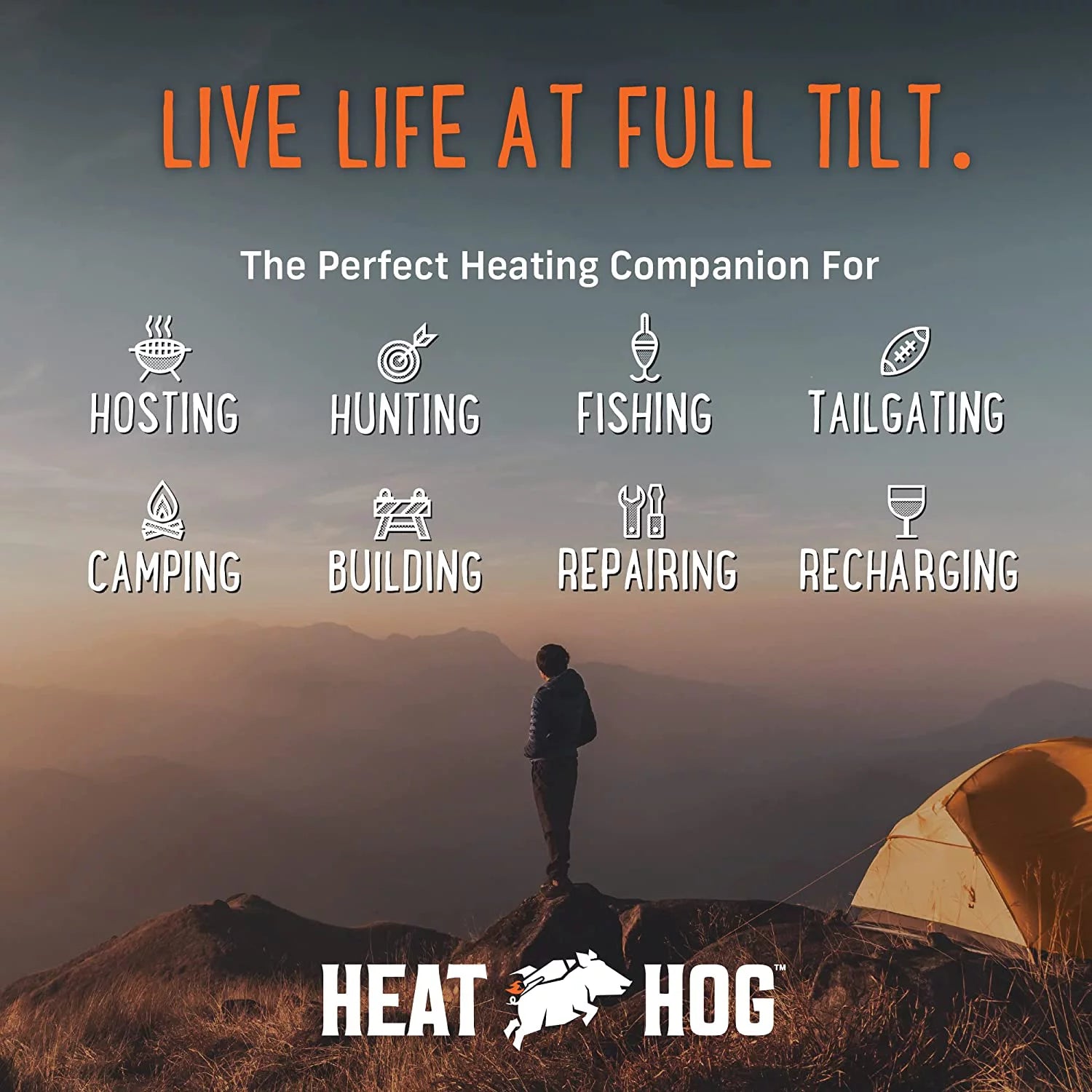 Heat Hog 18000 BTU LP Portable Heater B227