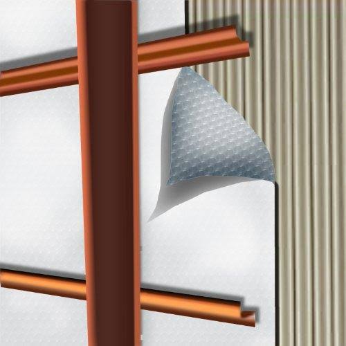 Reach Barrier Dd48100 Double Reflective Polyethylene Insulation Roll, 4 x 100 ft S55006