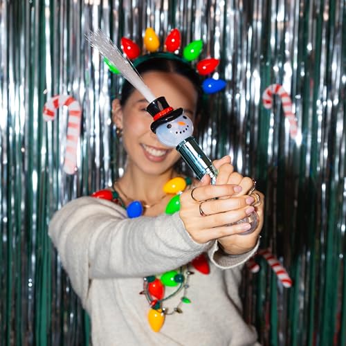 Christmas Fiber Optic Wands Light Up LED Holiday Toy 3 Pack D684165