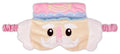 iscream Sweet Holiday Satin-Lined Embroidered Fleece Sleep Mask - Nutcracker Waltz