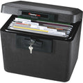 SentrySafe Fire Protection Document &amp; File Safe, Black - Megean
