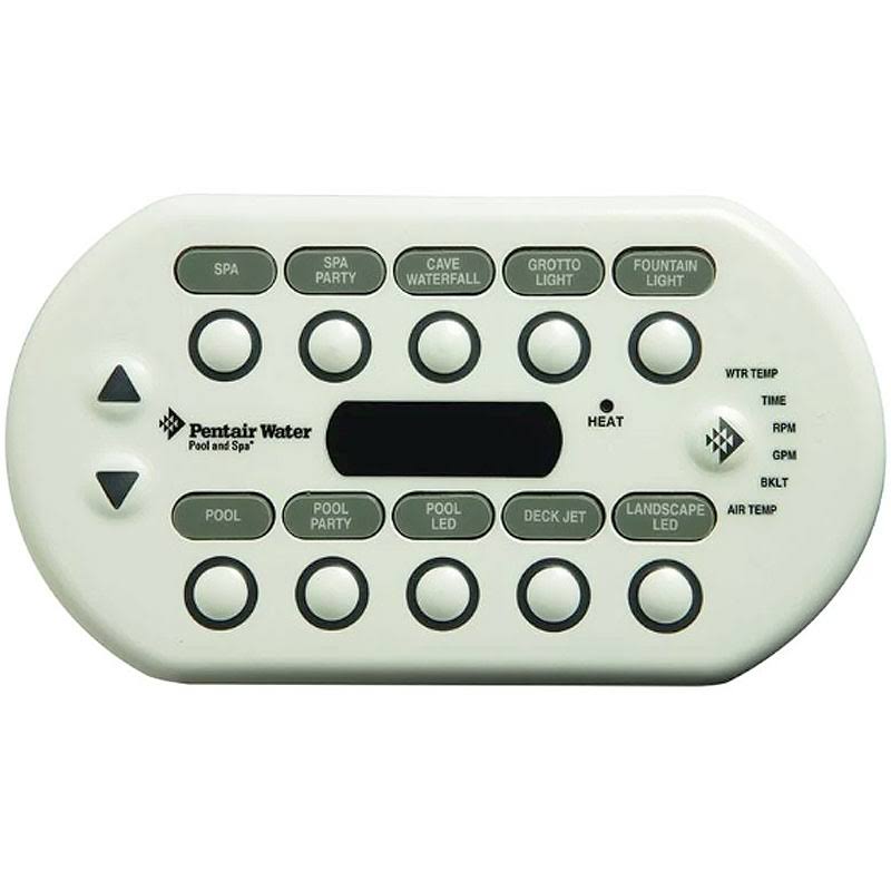 Pentair SpaCommand Spa-Side Remote with 150 ft Cable, White Y965432
