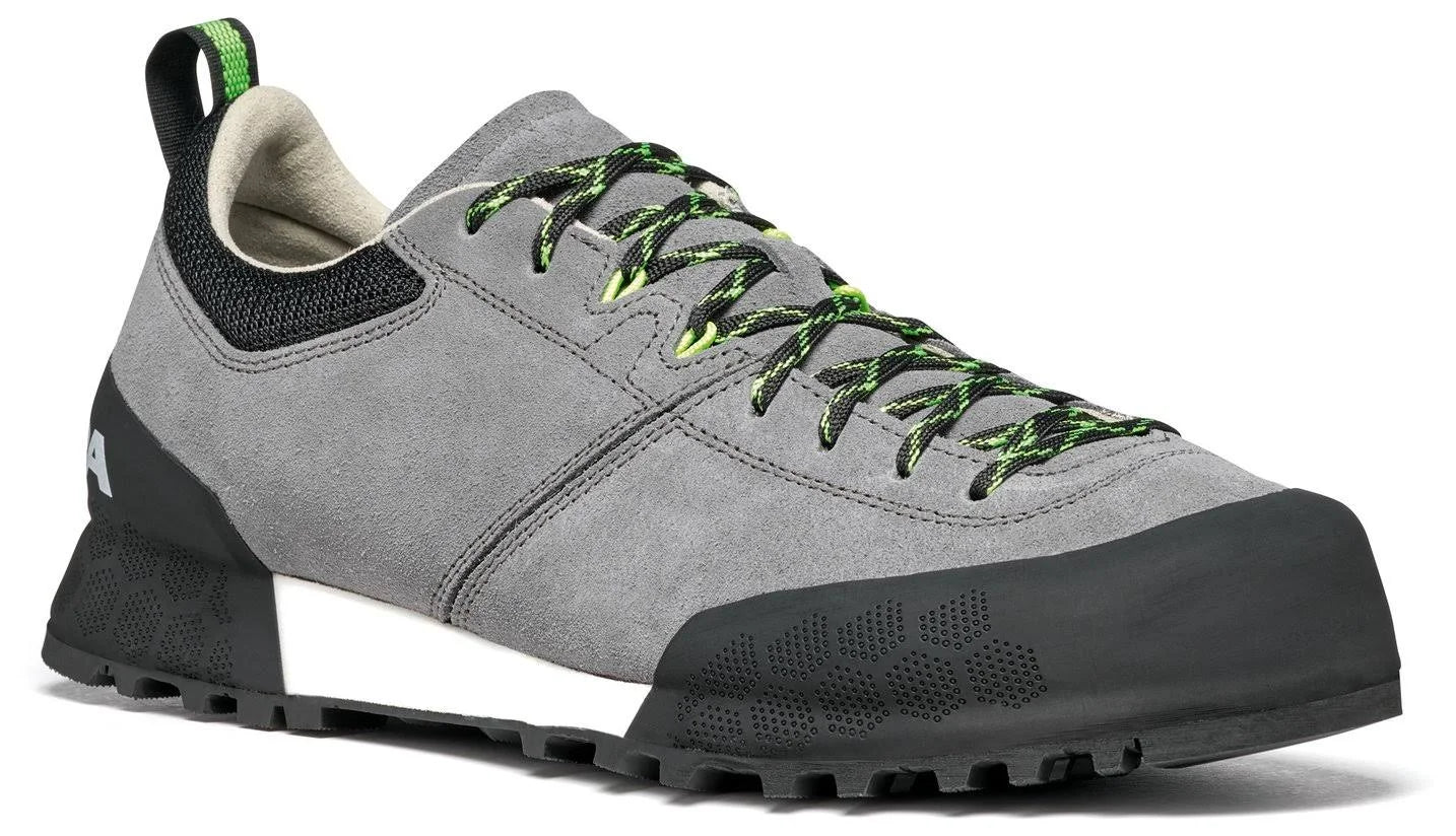 Scarpa Kalipe Approach Shoe - Men&s Smoke/Green Fluo, 40.0 - Megean