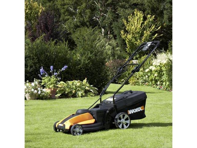 Worx 14x22 Cordless Push Lawn Mower 24V L754