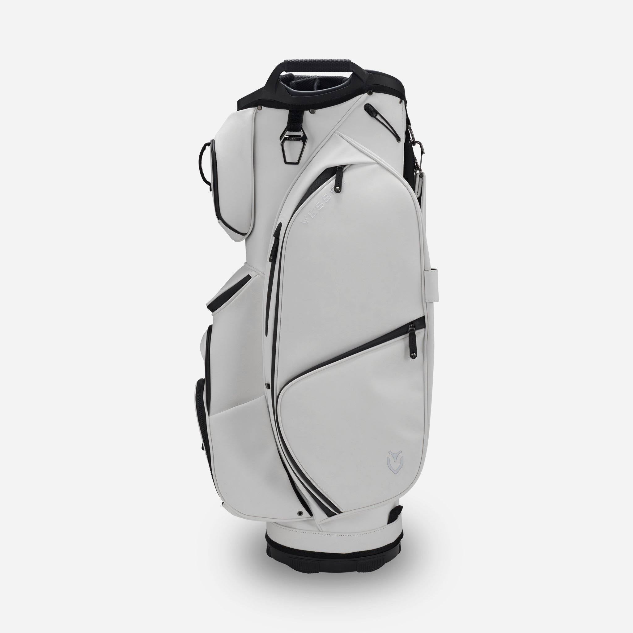 Vessel Lux XV Cart Bag, Matte White/Navy N46398