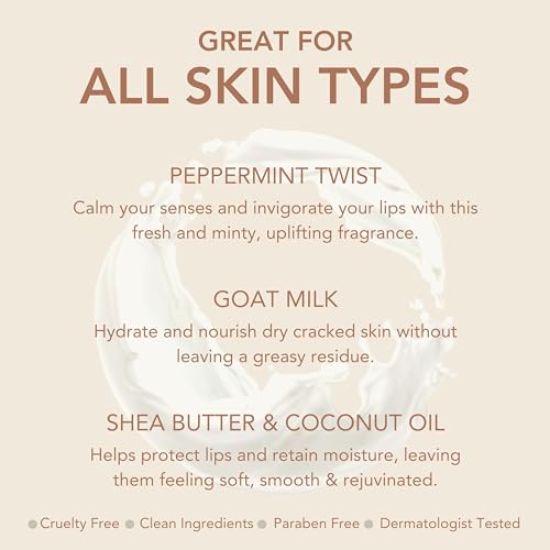 Dionis Goat Milk Lip Balm Ornament 6-Piece Variety Pack S6767