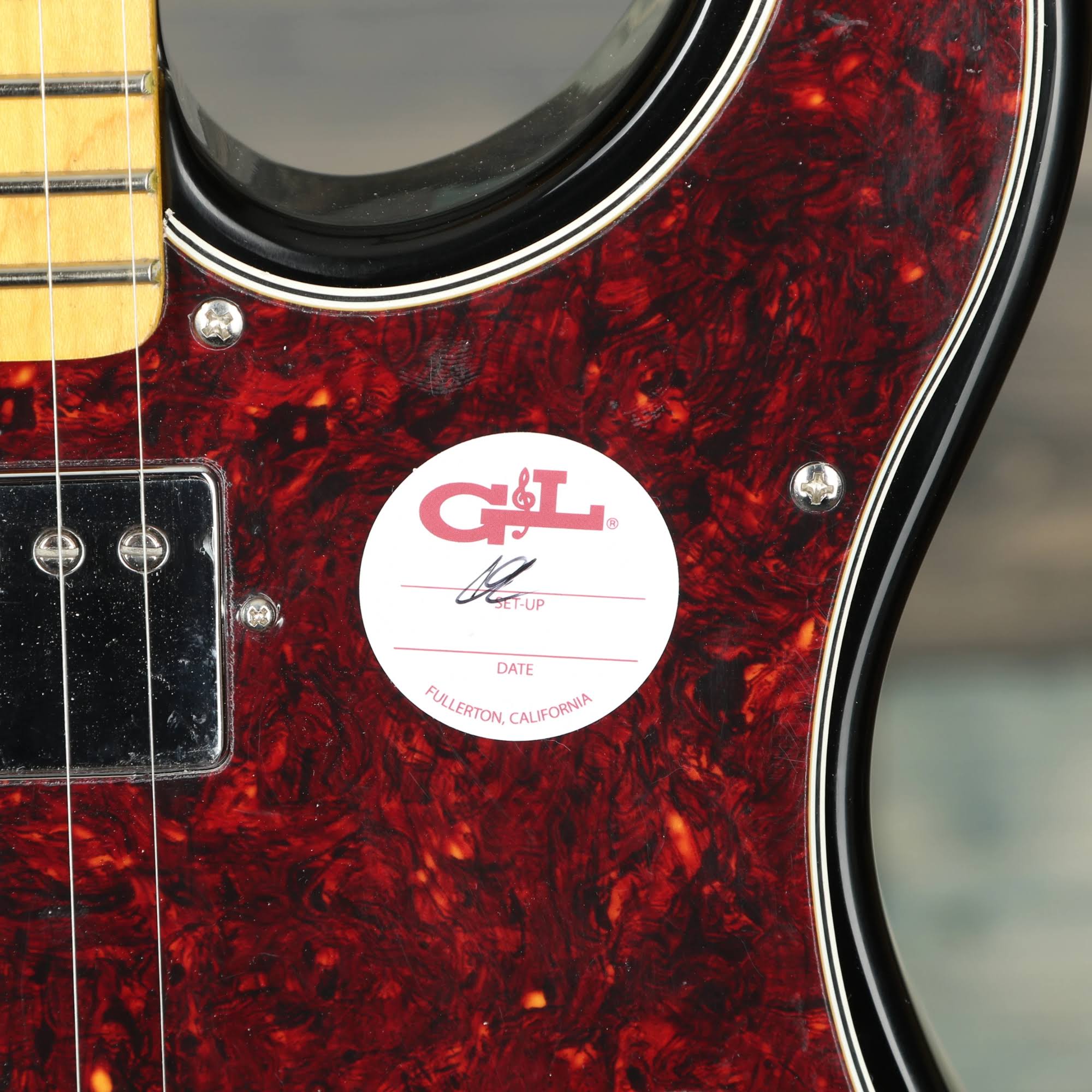 G&L Tribute ASAT Classic Bluesboy Semi-Hollow 3-Tone Sunburst X9470