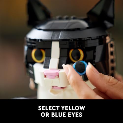 LEGO Ideas Tuxedo Cat Building Set for Adults 18+ J705635