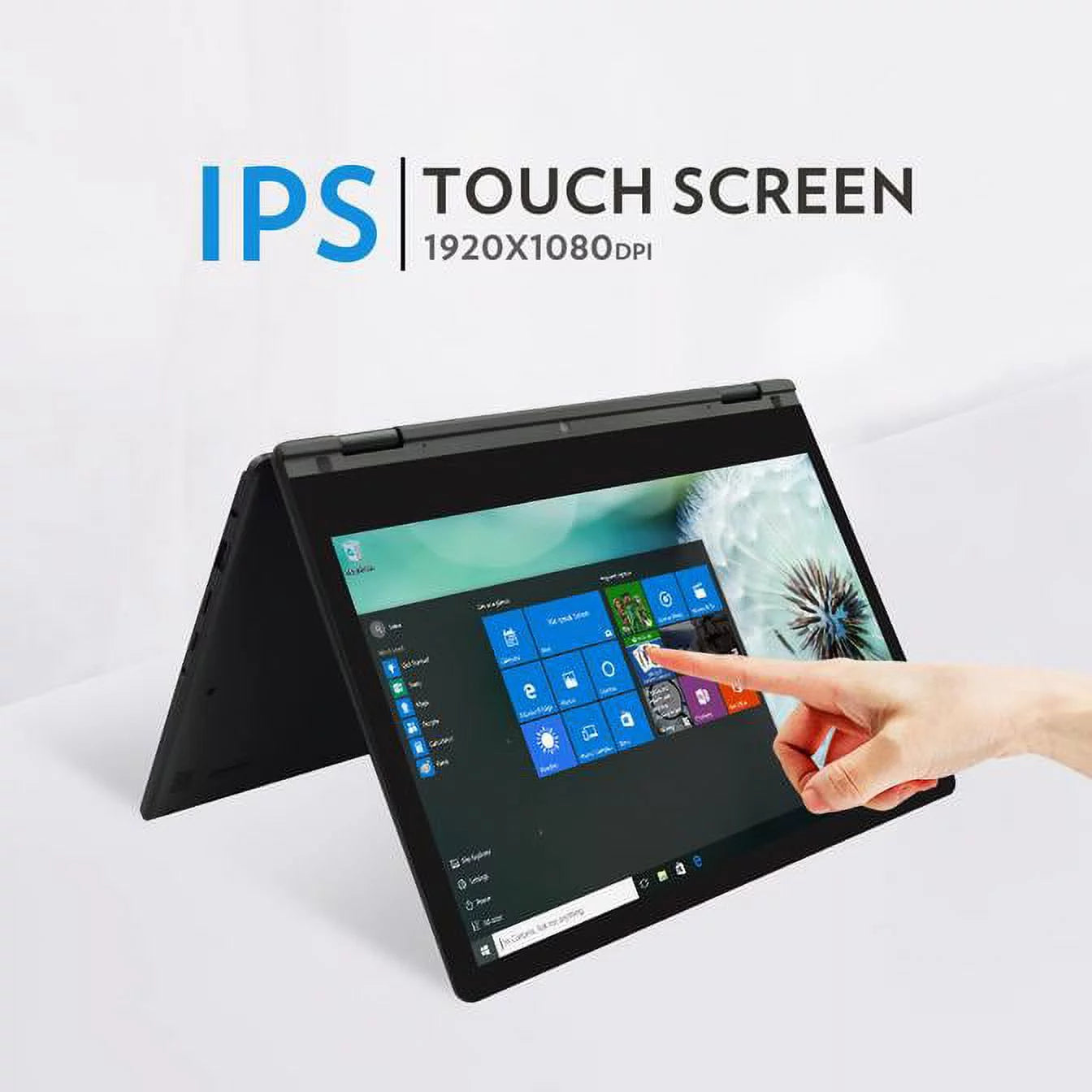IVIEW-Maximus IV Ultra-Slim 11.6" 360° Convertible Touchscreen Laptop, 4GB/64GB, Windows 10 Pro O49559