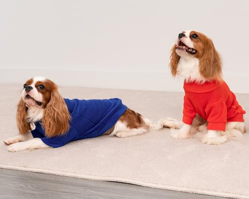 Fitwarm 3 Pack Classic Fleece Dog Sweater for Small Dogs, Medium D613